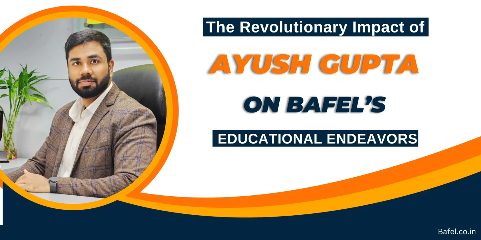 Ayush Gupta ceo at Bafel